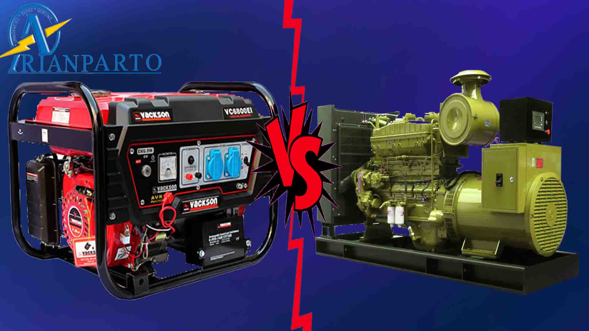 راهنمای خرید _ فرق دیزل ژنراتور با موتور برق به زبان ساده