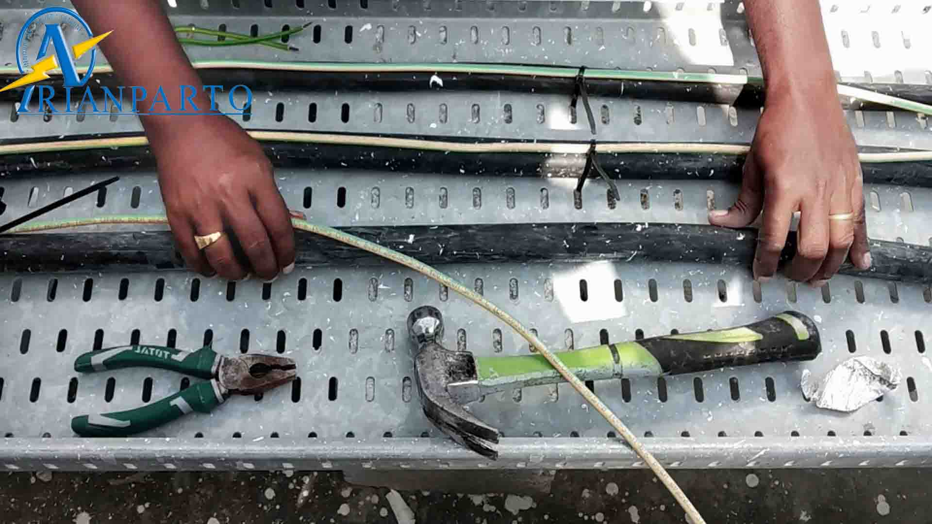 هزینه نصب سینی کابل