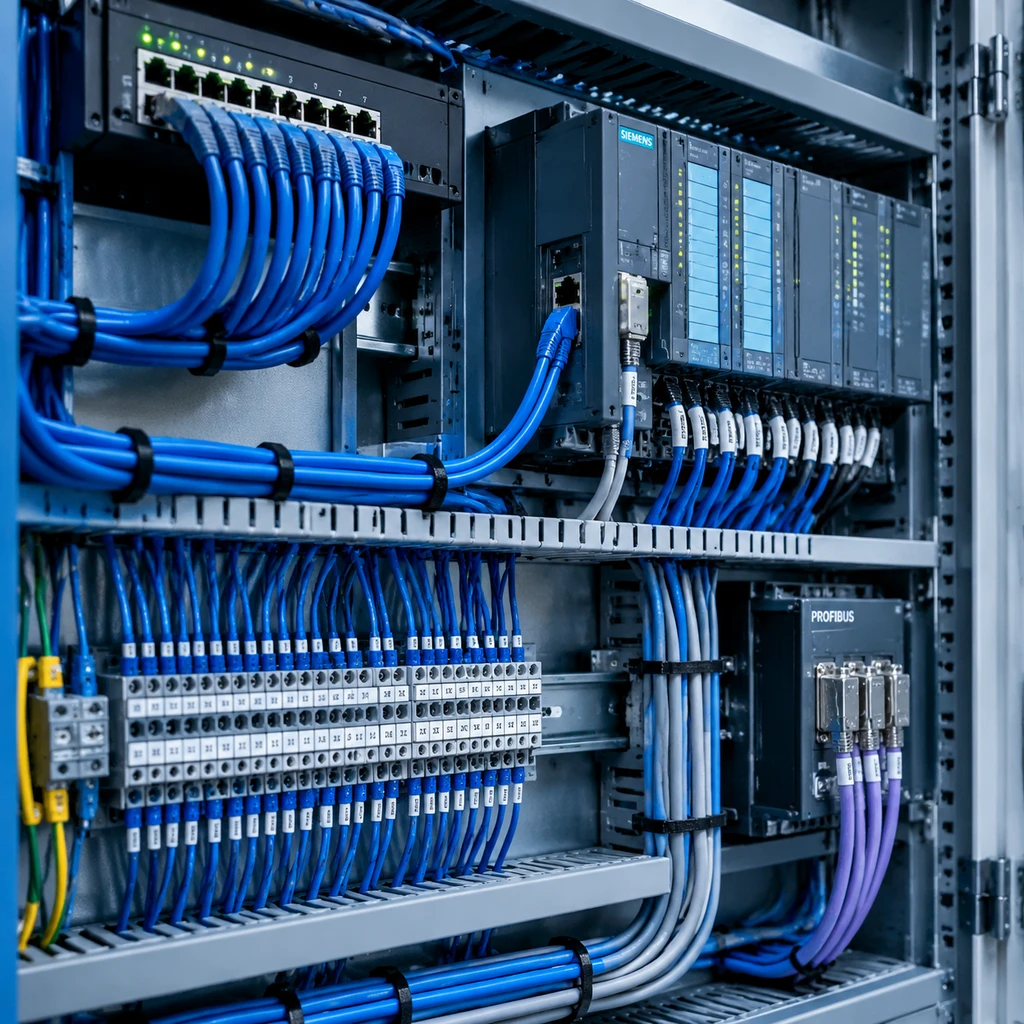 اتاق کنترل مرکزی و مانیتورینگ جامع سیستم مدیریت ساختمان BMS در پروژههای تجاری